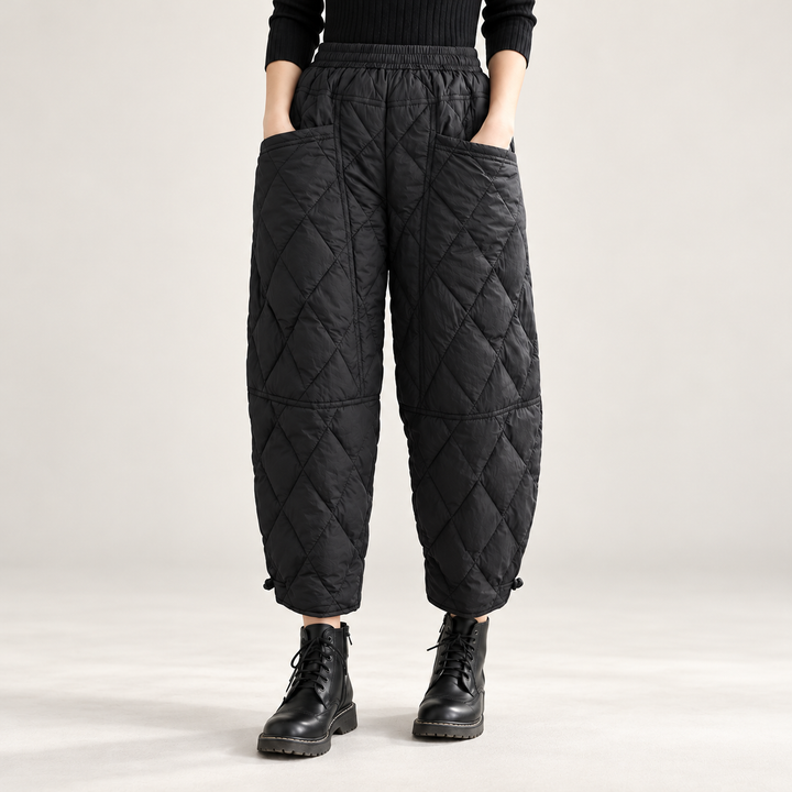 Wilma - Quilted Trousers