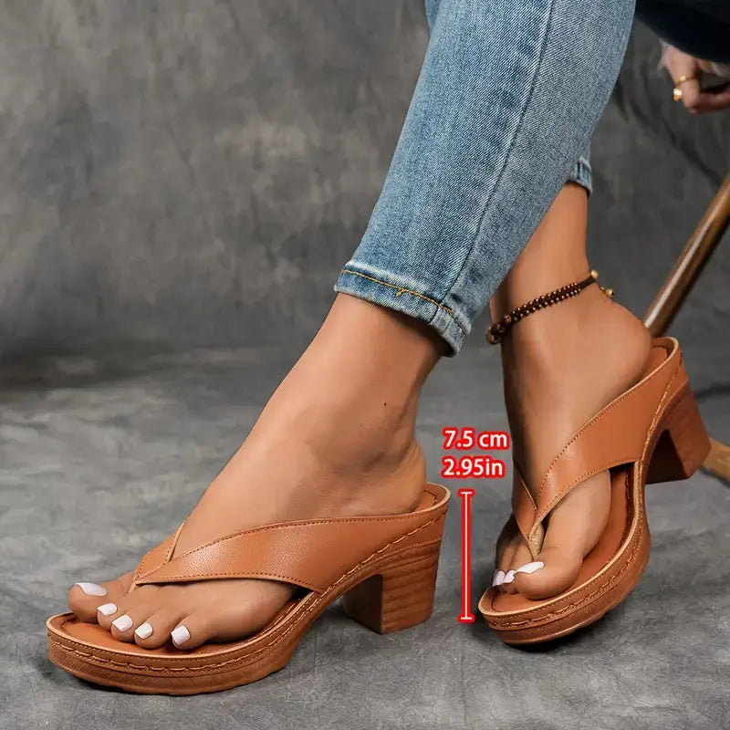 Jorja - Contoured Heeled Sandals