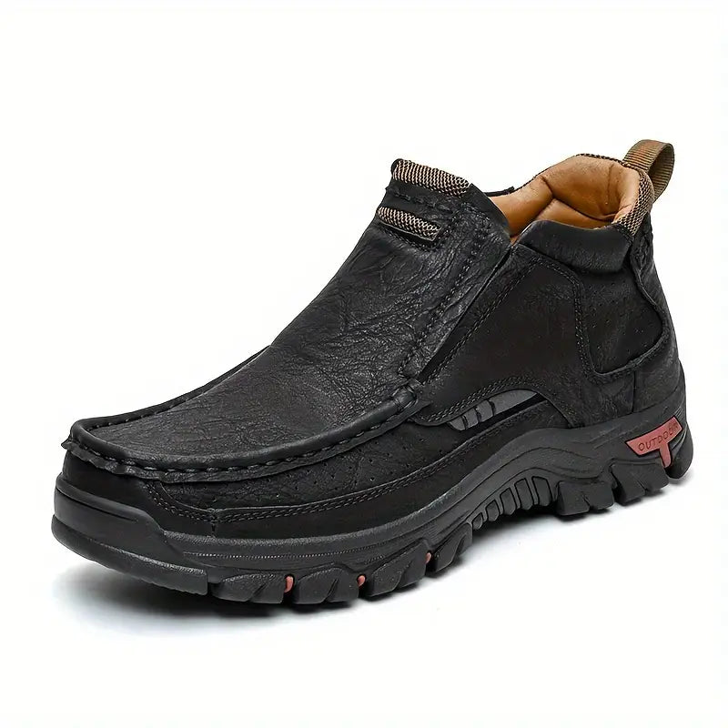 Barcliff - Rugged Leather Ankle Boots