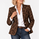 Sybilla - Tailored Jacquard Blazer