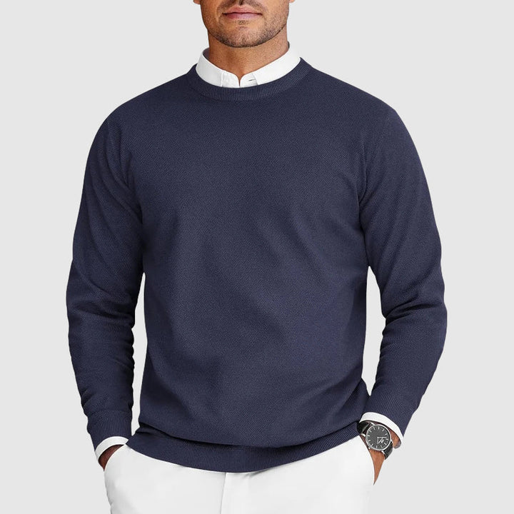 Corvyn - Soft-Touch Crew Neck Sweater