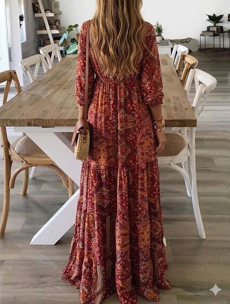 Ysavelle - Soft-Touch Boho Dress