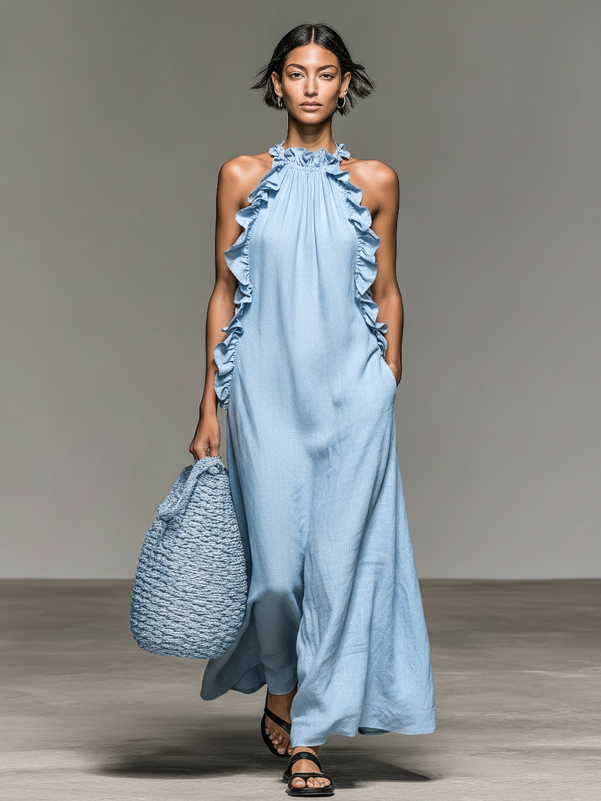 Vionessa - Soft-Touch Maxi Dress