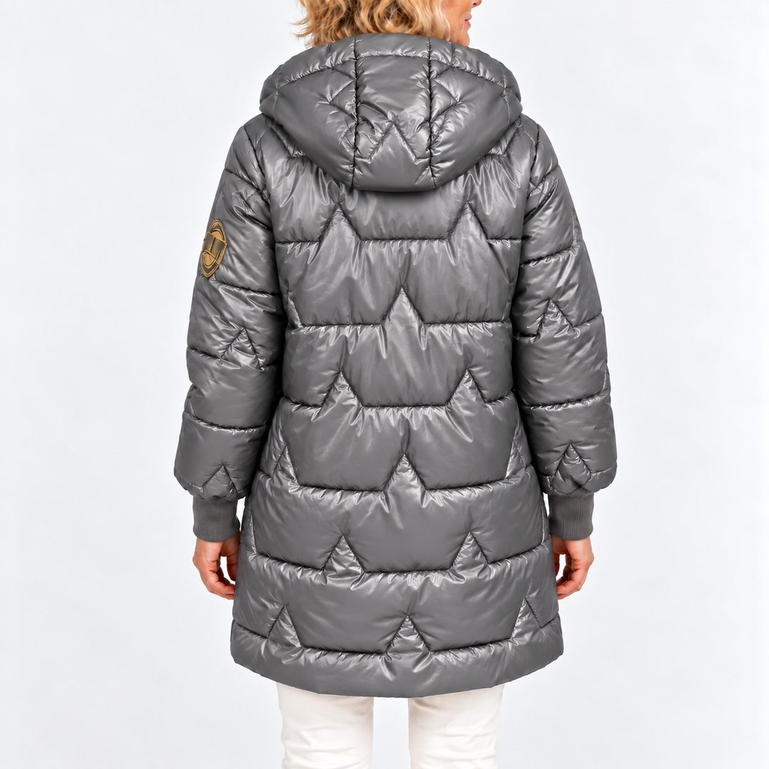Tilda - Quilted Longline Puffer Jacket