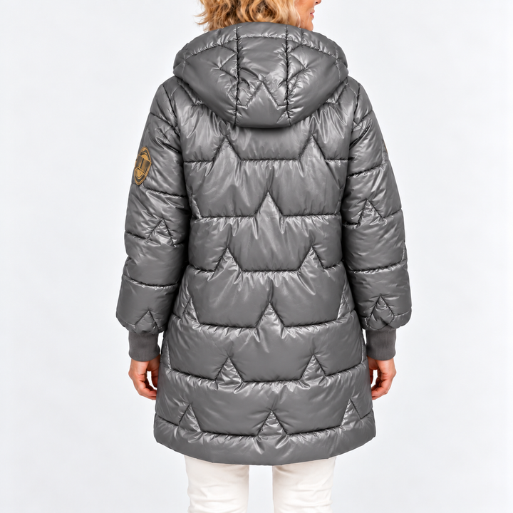 Unaise - Quilted Hooded Jacket