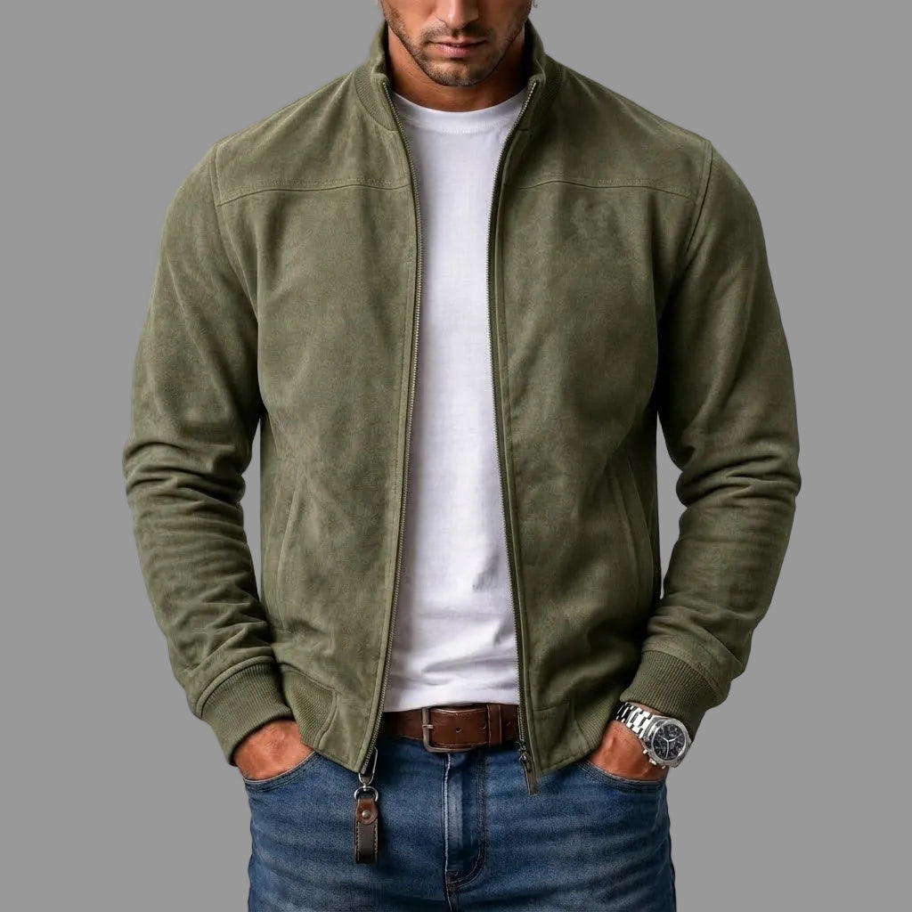 Avermont - Soft-Touch Bomber Jacket