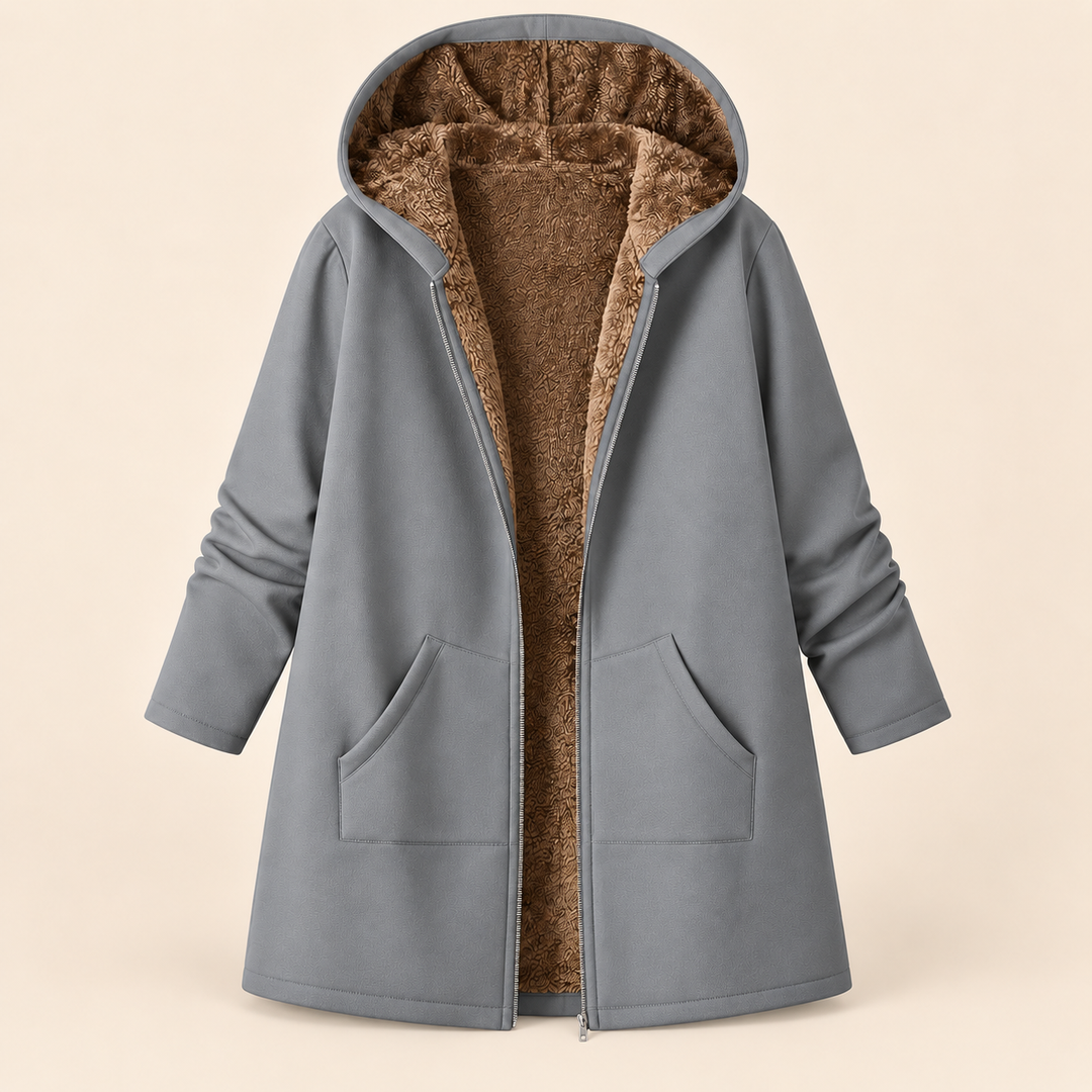 Nadja - Hooded Longline Coat