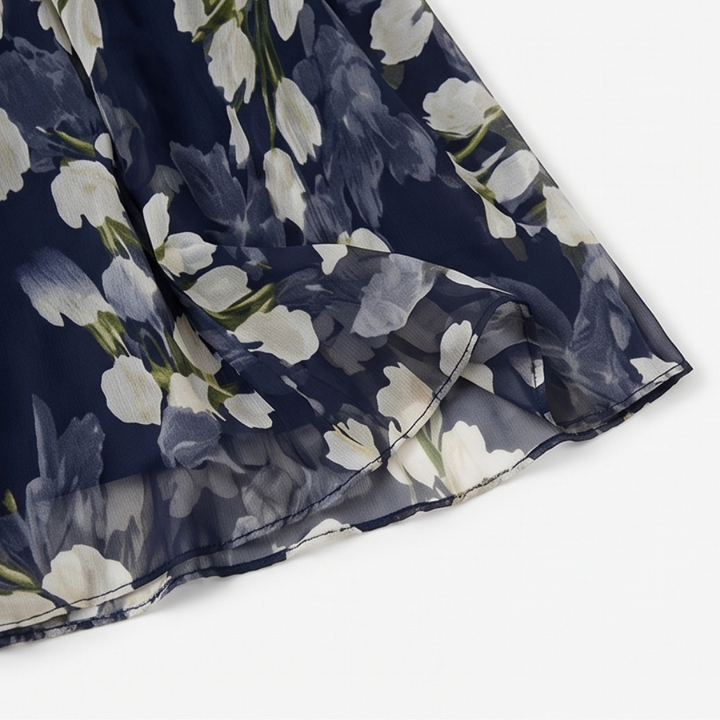 Genevora - Airy Floral Midi Dress