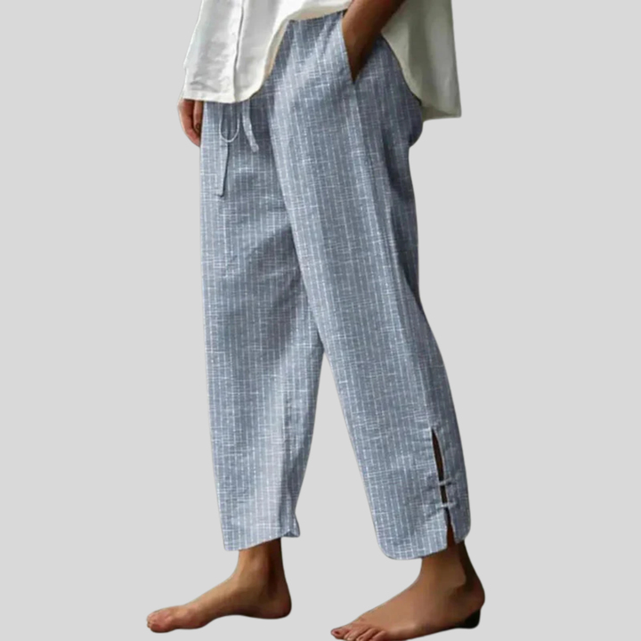 Fioravelle - Textured Relaxed Trousers