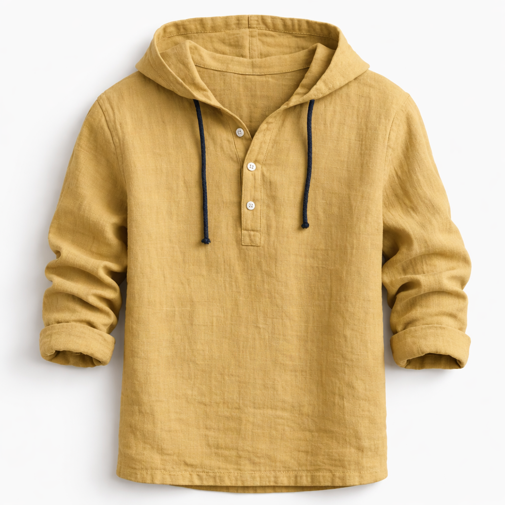 Alton - Breathable Linen Hoodie