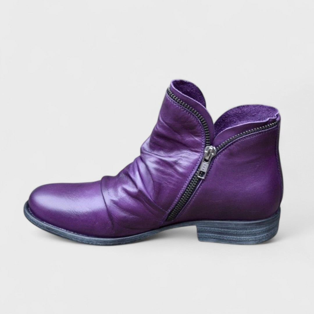Endora - Refined Side-Zip Ankle Boots