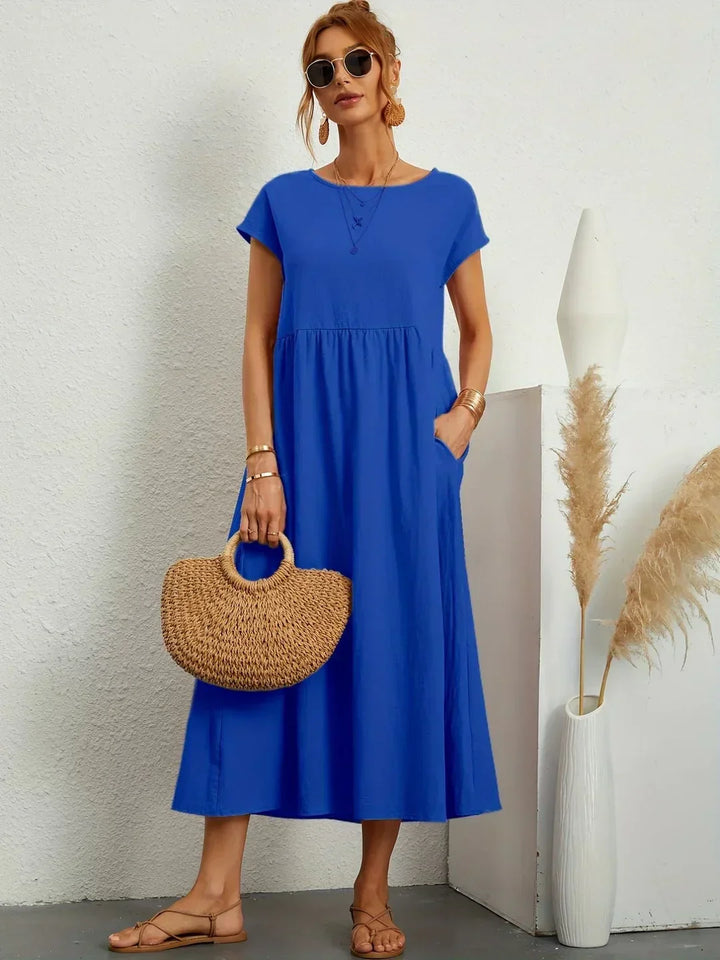 Keiraen - Soft-Touch Elegant Dress