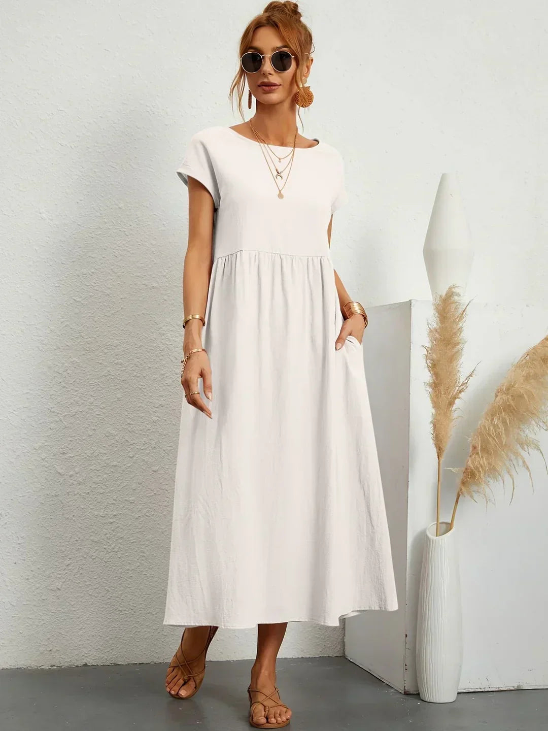 Keiraen - Soft-Touch Elegant Dress