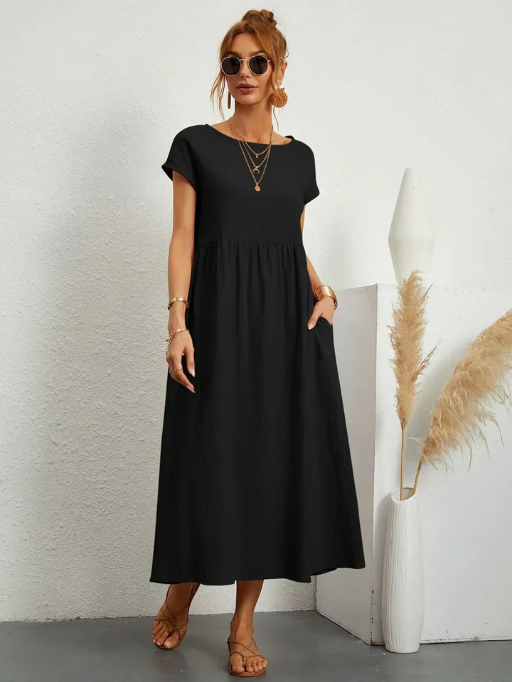 Keiraen - Soft-Touch Elegant Dress