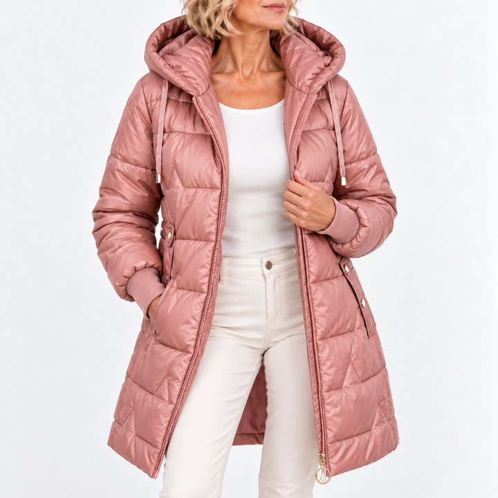 Tilda - Quilted Longline Puffer Jacket