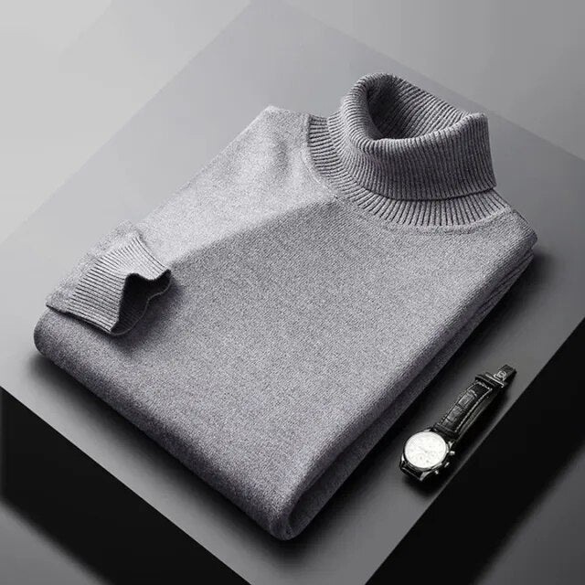 Tyrios - Classic Turtleneck Sweater