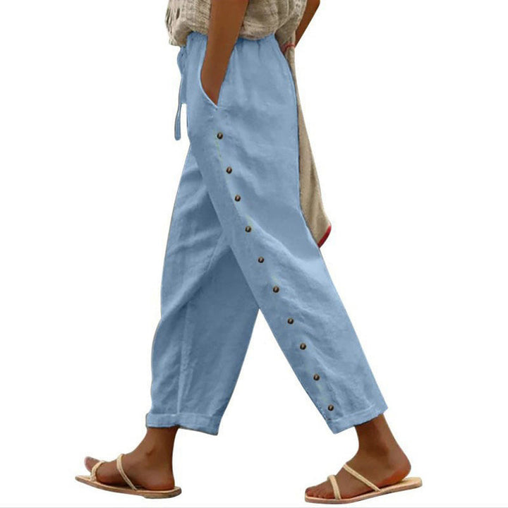 Violetta - Breathable Cropped Trousers