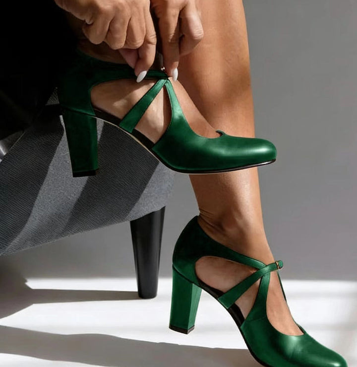 Elspeth - Cushioned Block Heels