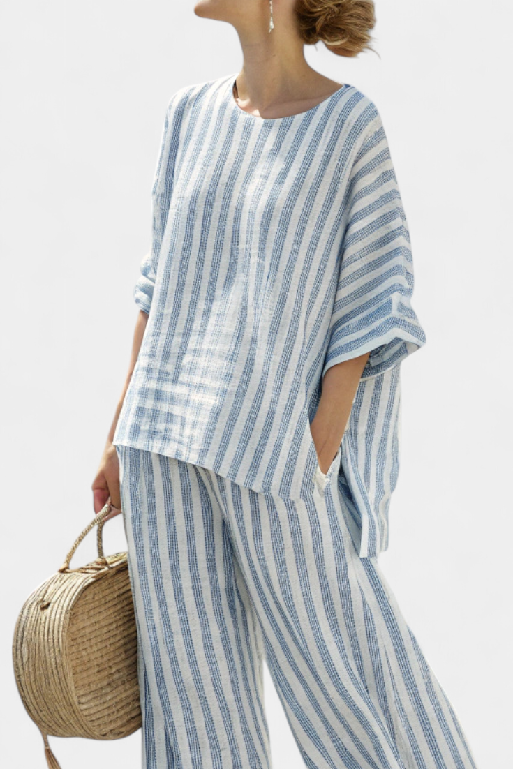 Olessyn - Breezy Linen Dress