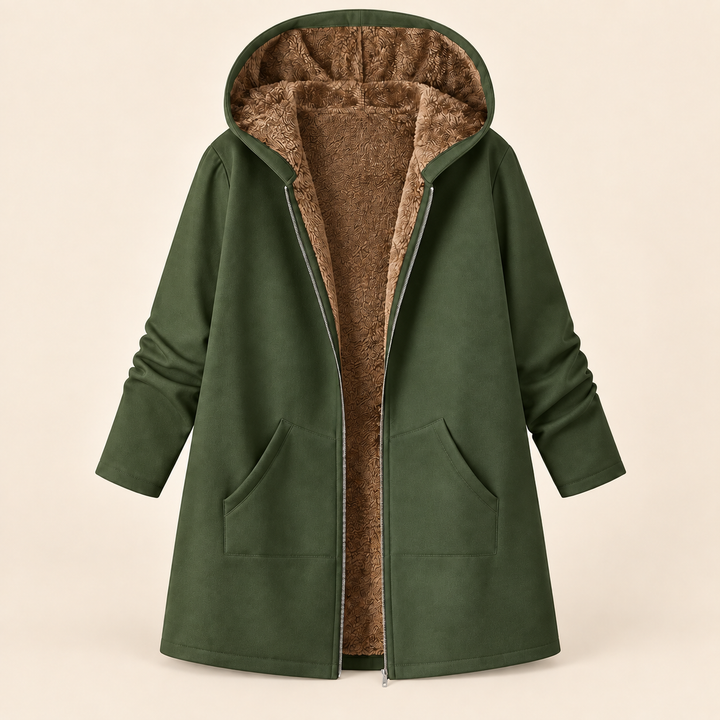 Nadja - Hooded Longline Coat