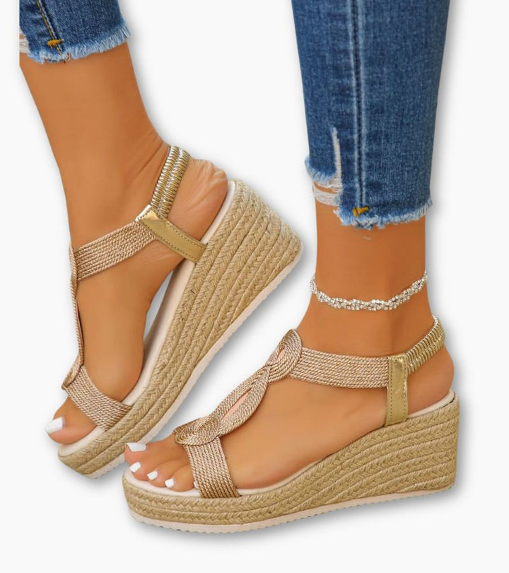 Damarisse - Premium Wedge Sandals