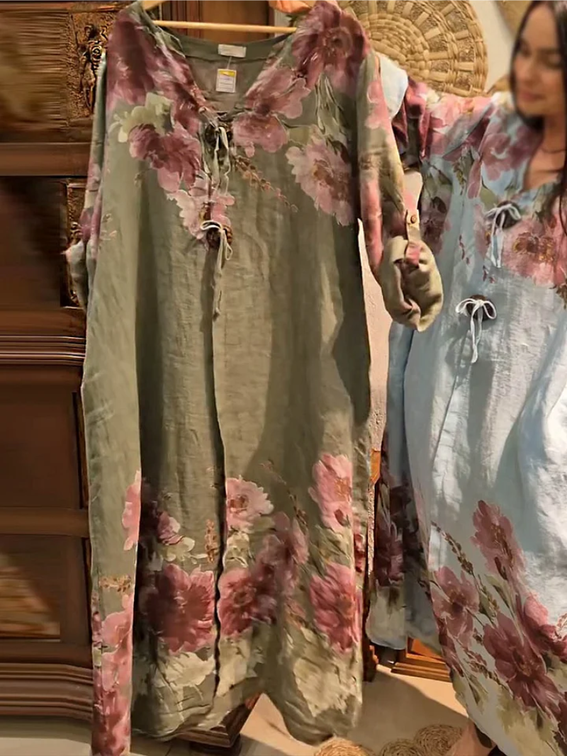 Tirenae - Soft Touch Floral Dress