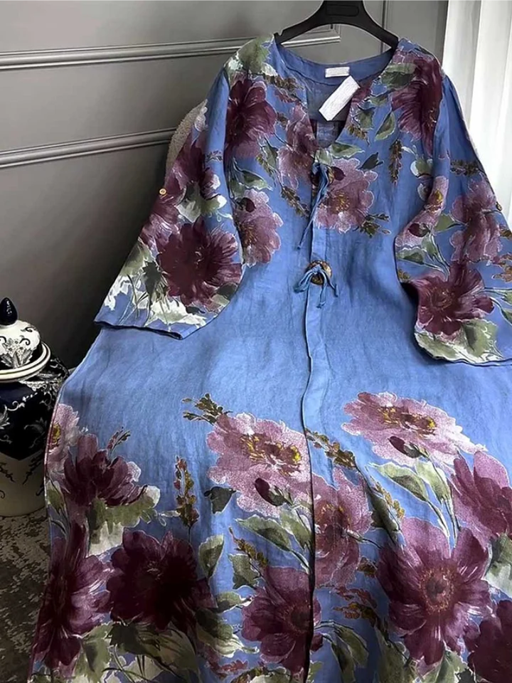 Tirenae - Soft Touch Floral Dress