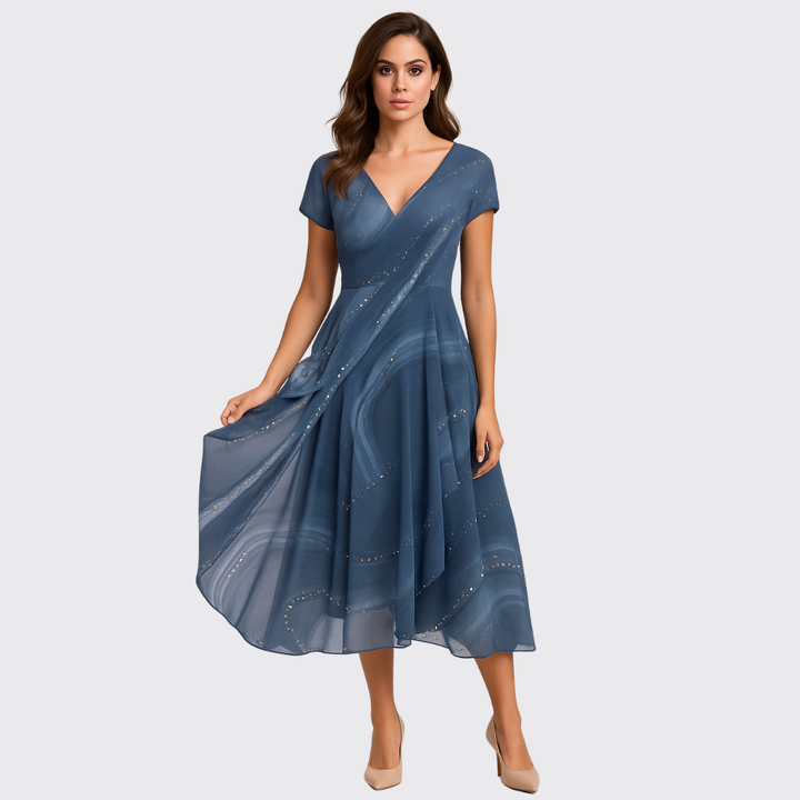 Elya - Airy Pleated Summer Dress