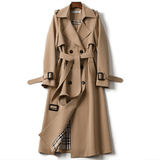 Aliki - Double-Breasted Belted Trench Coat