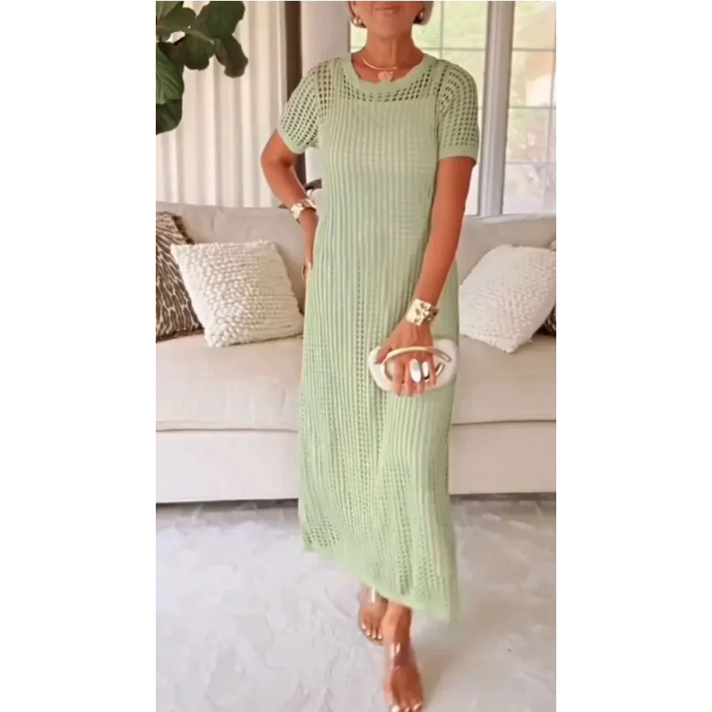 Jenae - Soft-Touch Layered Maxi Dress