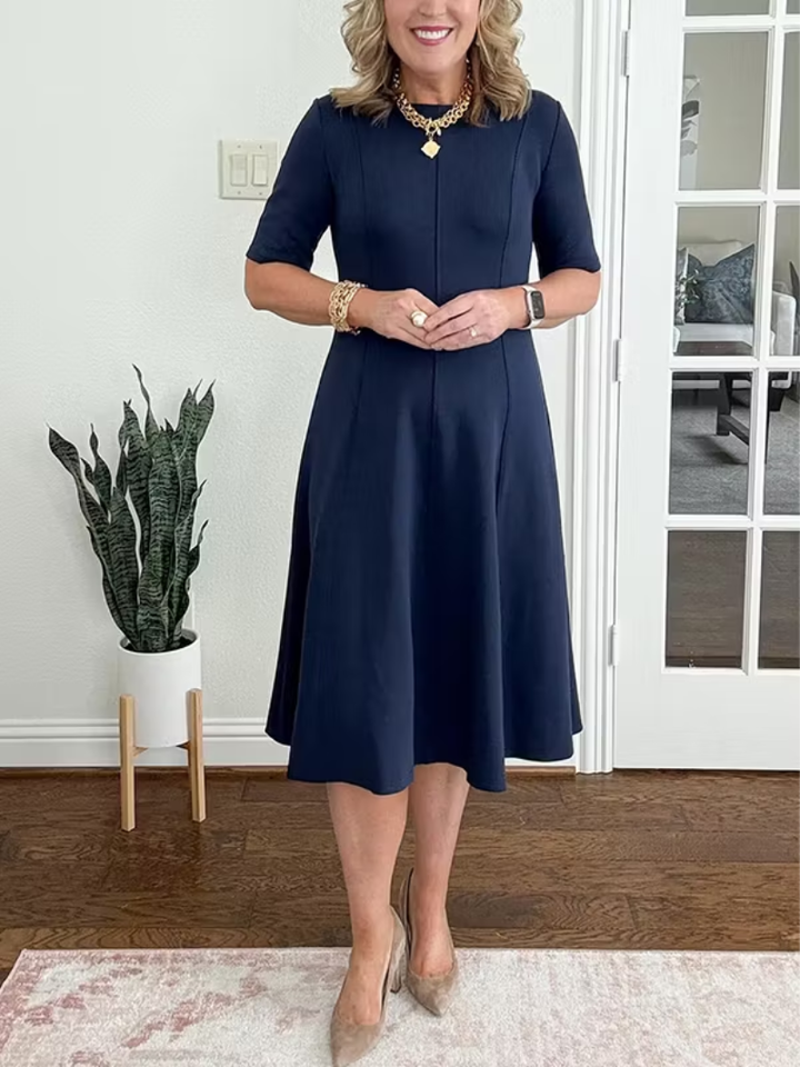 Ivanelle - Soft-Touch Midi Dress