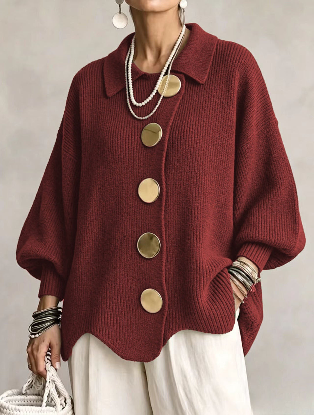 Kaelinae - Heavyweight Oversized Cardigan