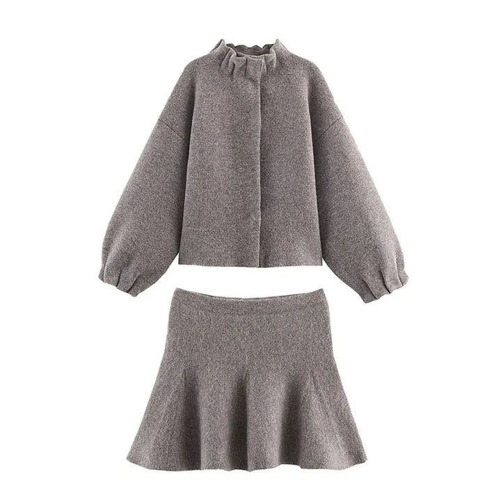 Lumiara - Premium Two-Piece Skirt Set