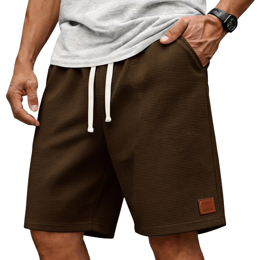 Garenix - Textured Athleisure Shorts