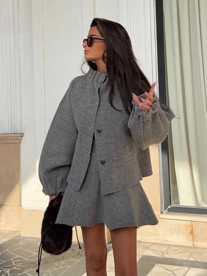 Lumiara - Premium Two-Piece Skirt Set