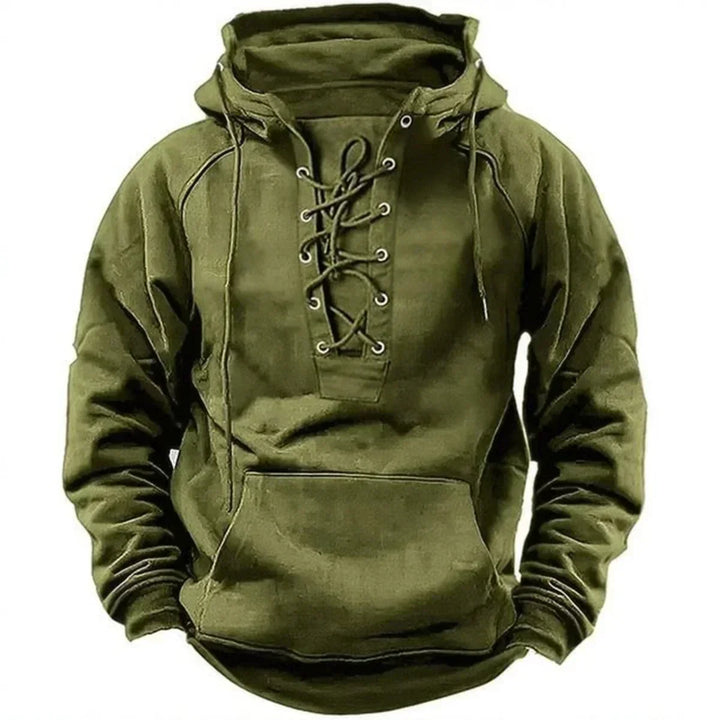 Matteo - Lace-Up Hoodie