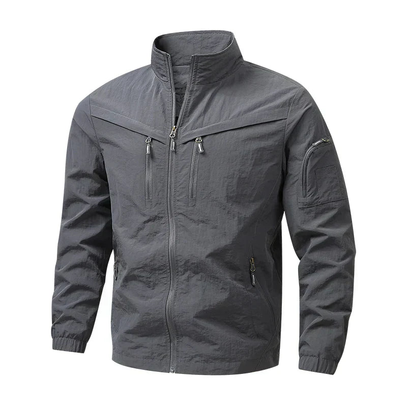 Aurex - Structured Multi-Pocket Jacket