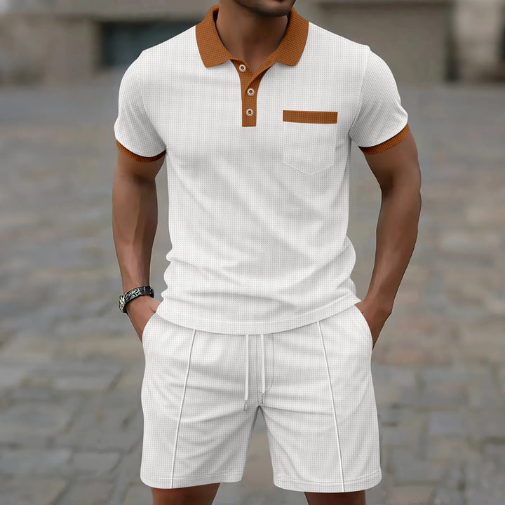 Huxford - Soft-Touch Polo Set