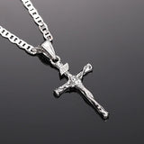 Bayford - Gleaming Cross Pendant Necklace
