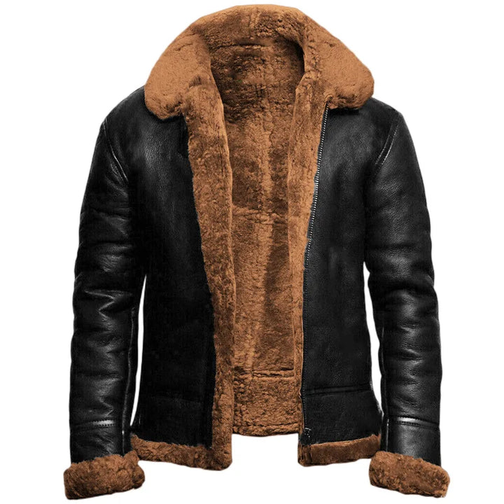 Carson - Warm Contrast Collar Jacket