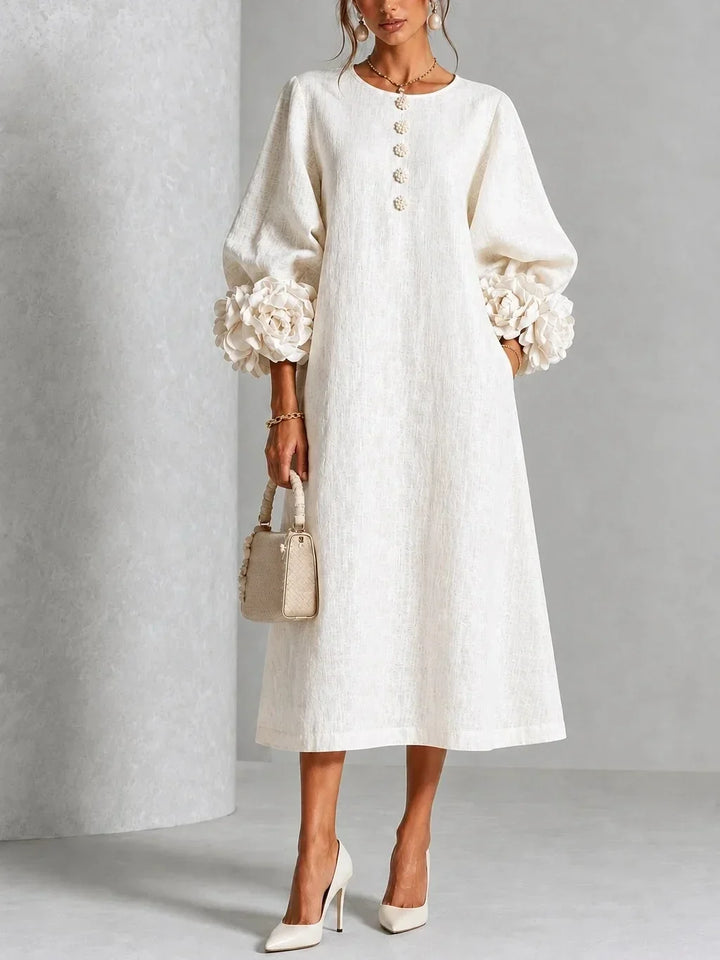 Anavise - Elegant Midi Dress