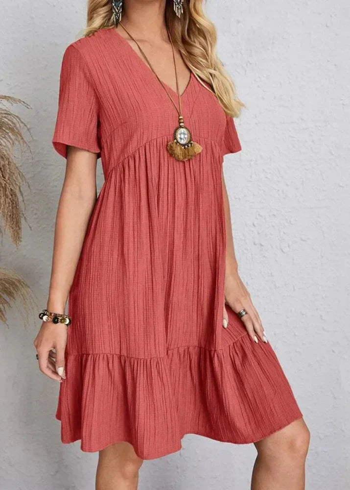 Flavia - Fluid Layered Dress
