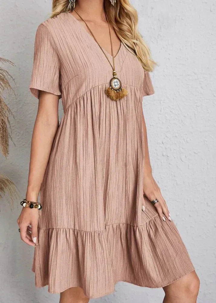 Flavia - Fluid Layered Dress