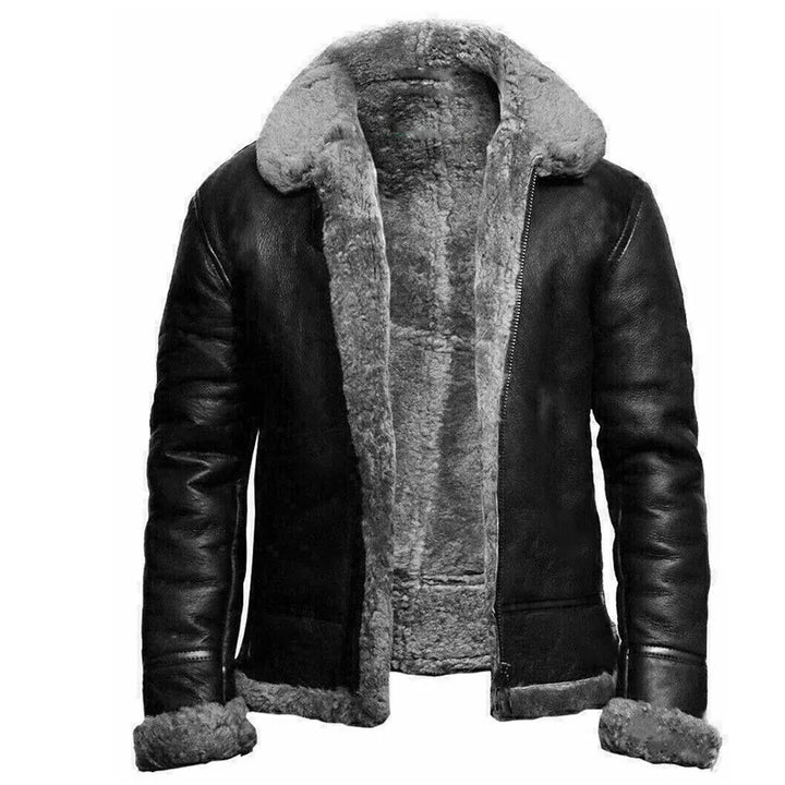 Carson - Warm Contrast Collar Jacket