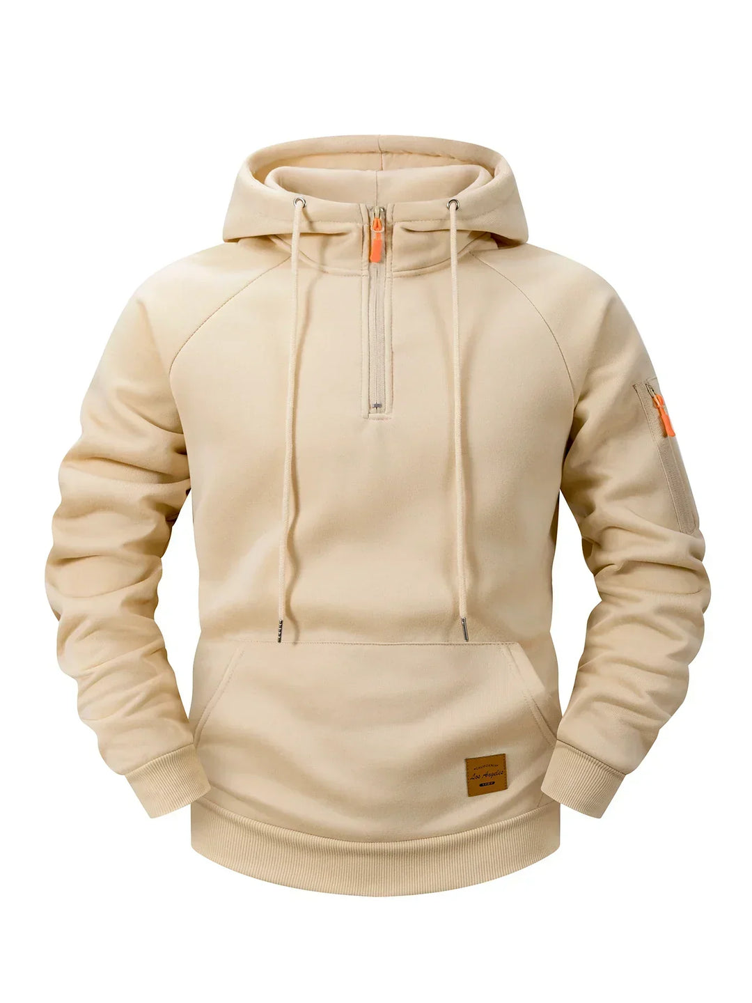Quenford - Soft-Touch Zip-Up Hoodie
