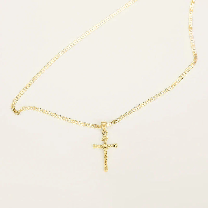 Bayford - Gleaming Cross Pendant Necklace