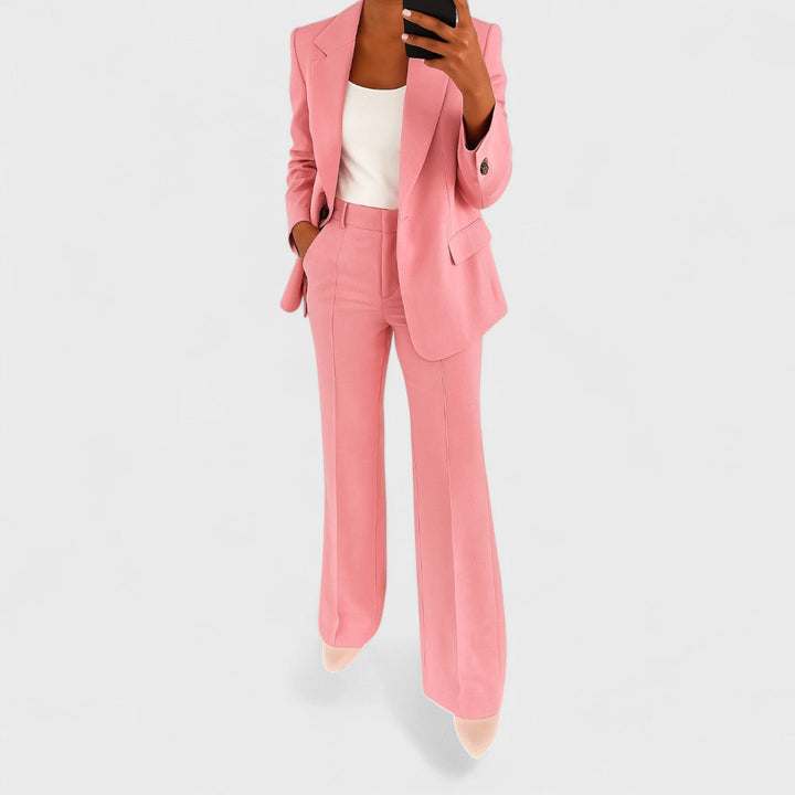 Estevia - Tailored Single Button Trouser Set