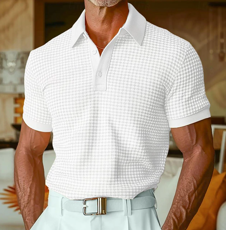Chatwin - Premium Checked Polo Shirt
