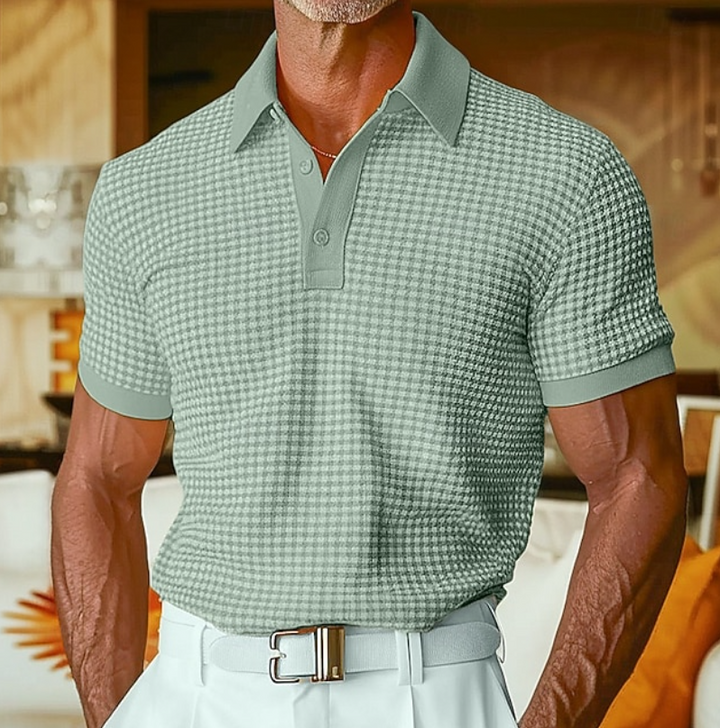 Chatwin - Premium Checked Polo Shirt
