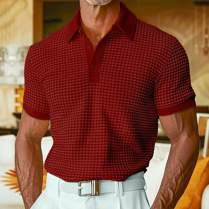 Chatwin - Premium Checked Polo Shirt
